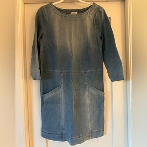 AG Adriano Goldschmied Light Blue Denim Dress
